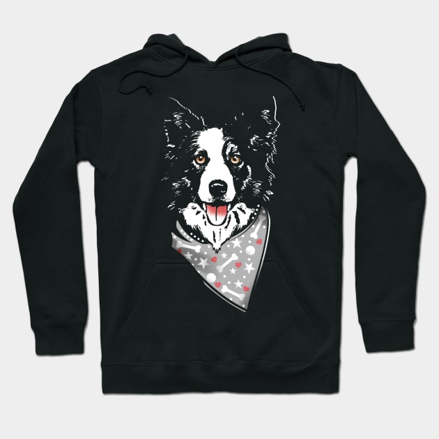 Border Collie Love Hoodie by Artizan